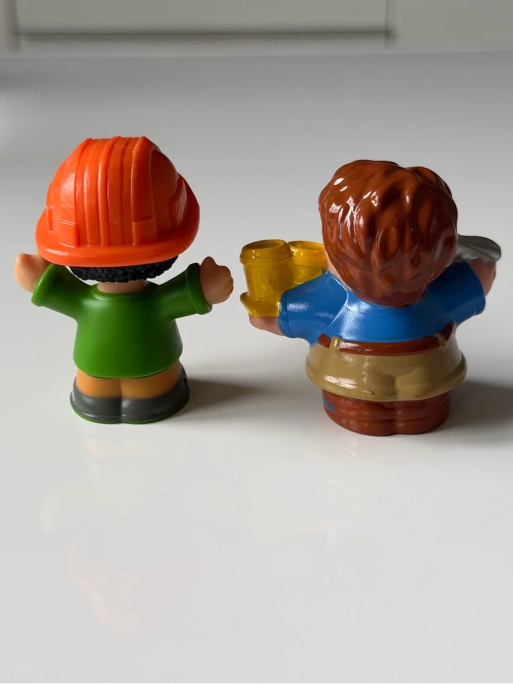 Mattel Little People Colorful Construction Friends Set Of 7